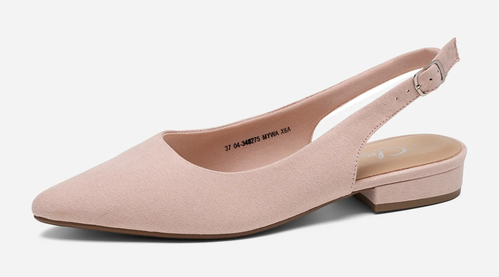 CLOU, Ballerinaskor med slingback