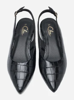 CLOU, Ballerinaskor med slingback