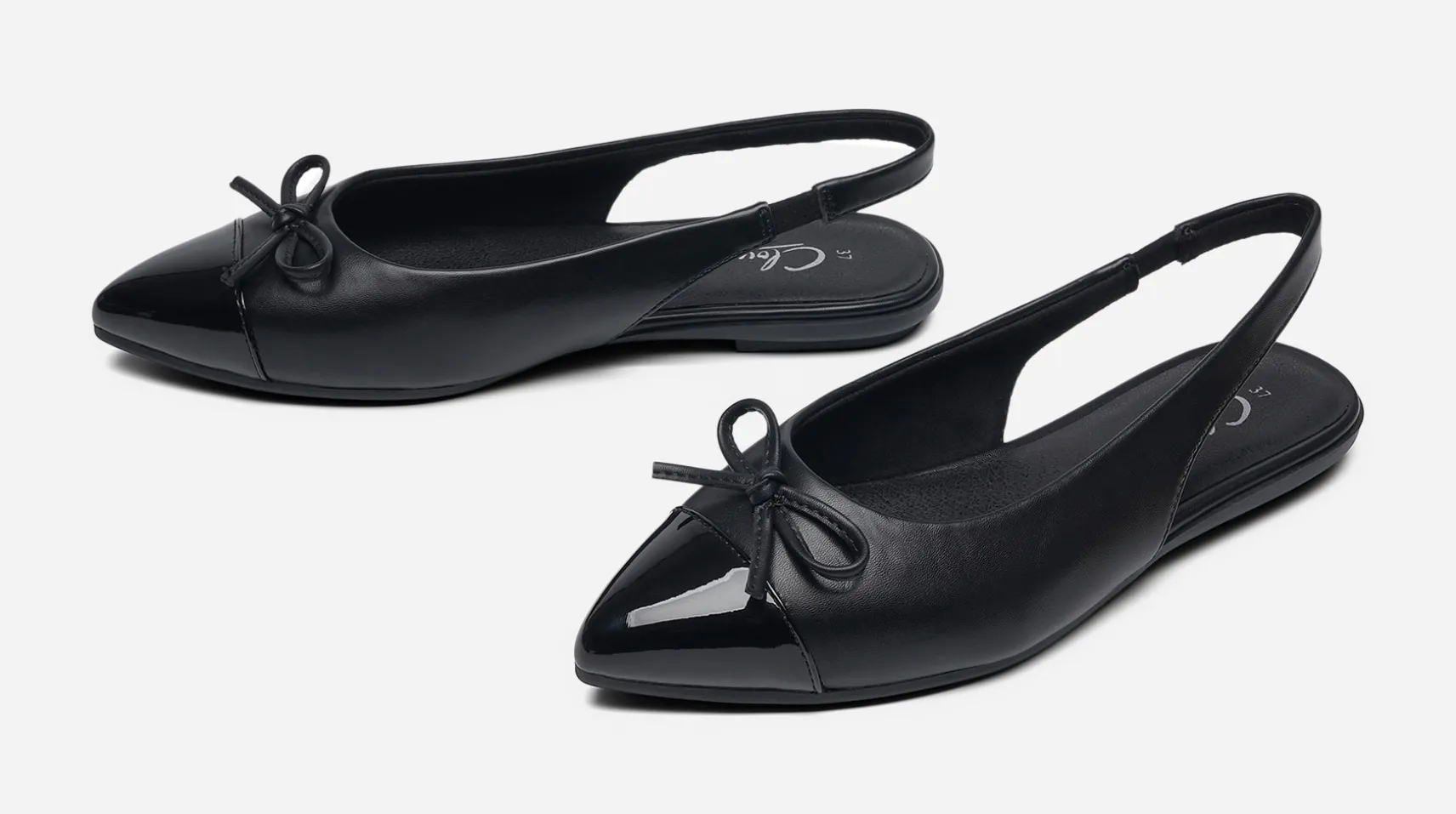 CLOU COMFORT, Ballerinaskor med slingback