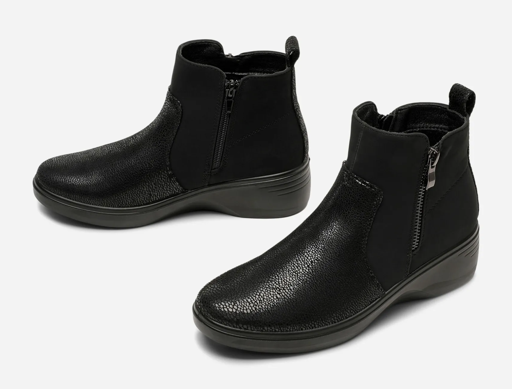 CLOU COMFORT, Boots med dragkedja