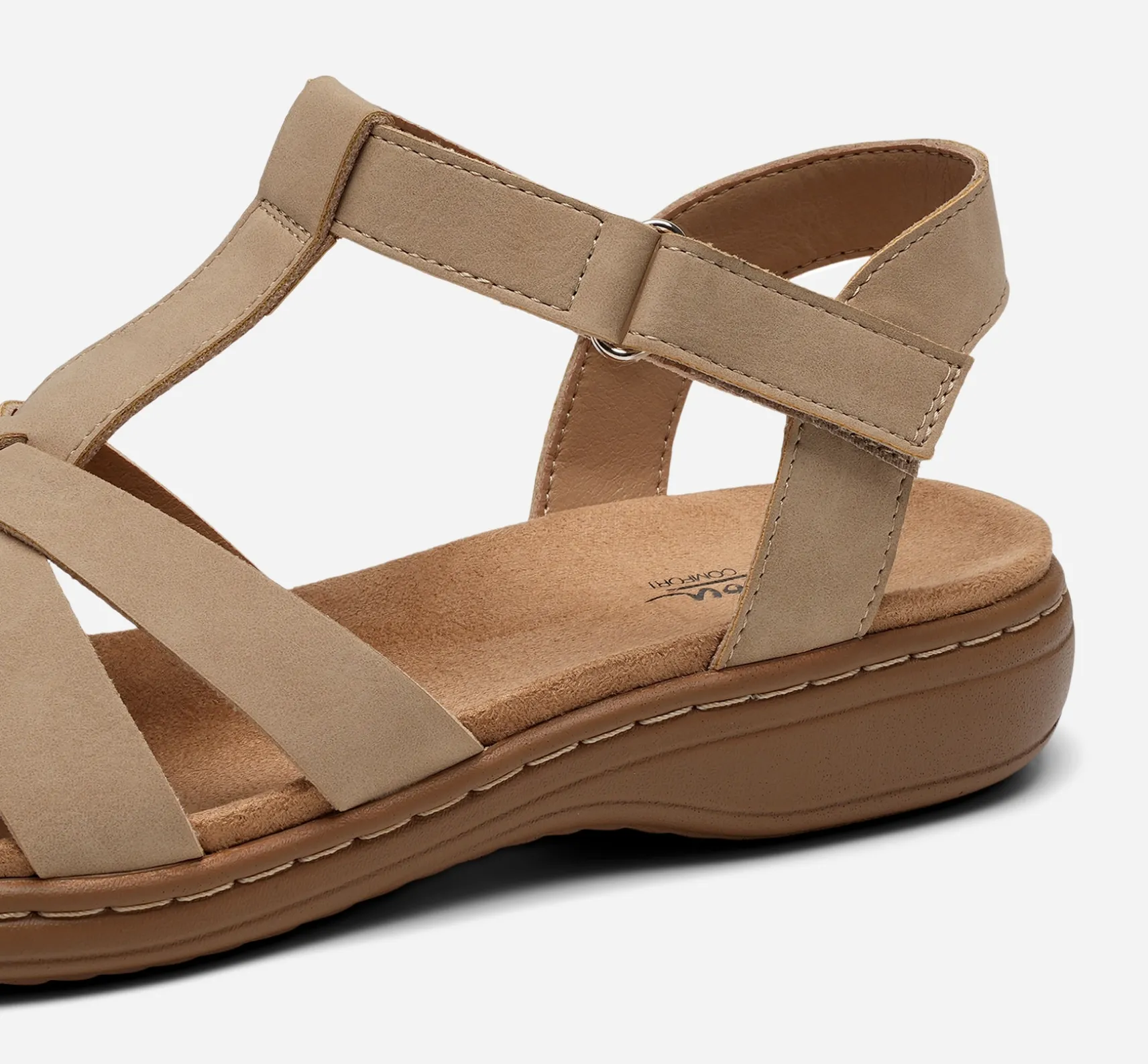 CLOU COMFORT, Sandaler med remmar