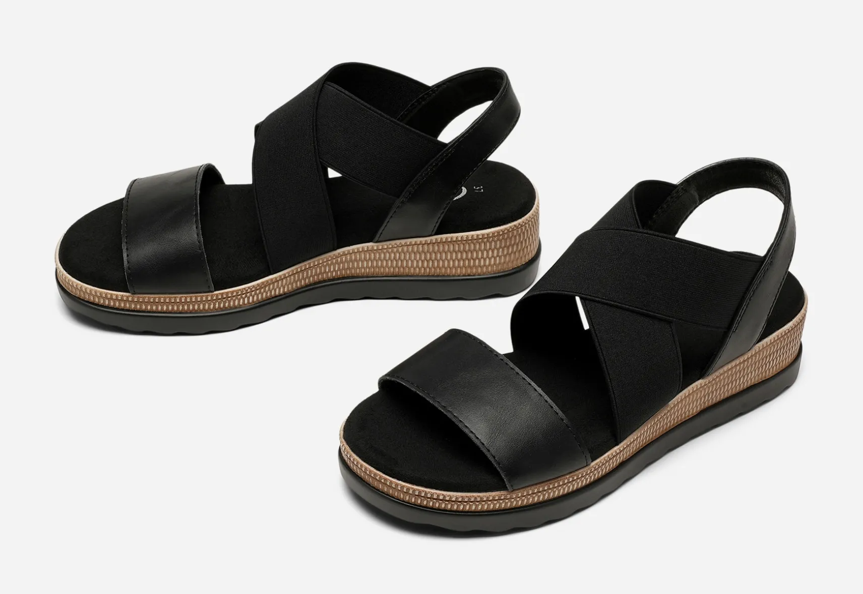 CLOU COMFORT, Sandaletter med remmar