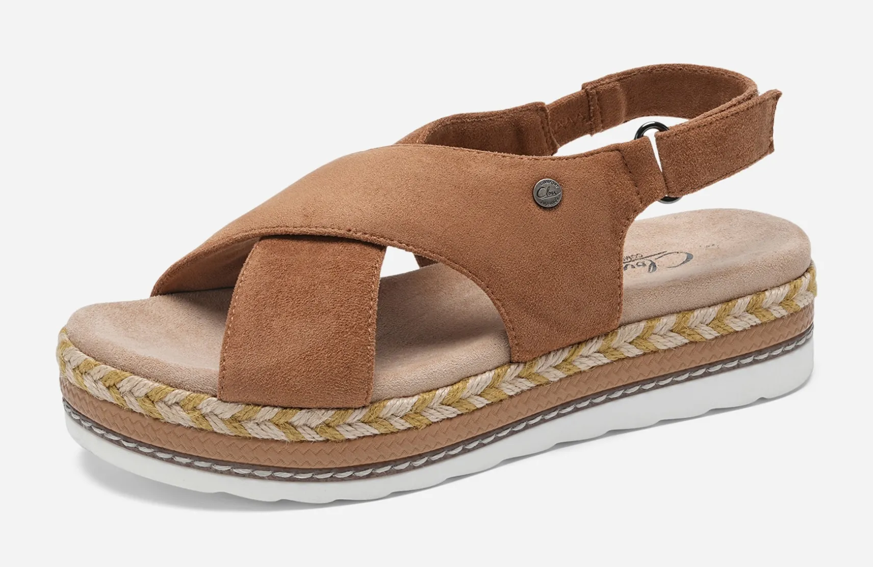 CLOU COMFORT, Sandaletter med repsula