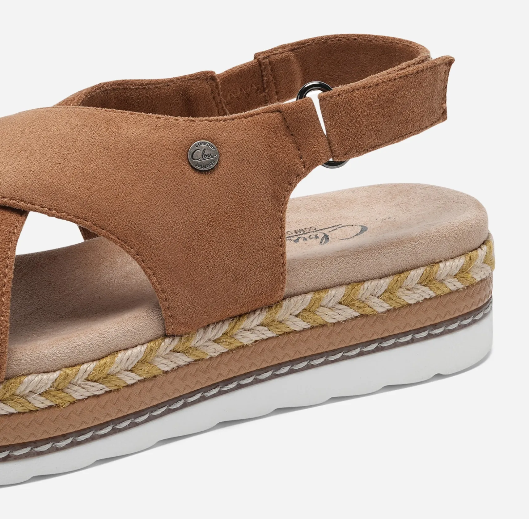 CLOU COMFORT, Sandaletter med repsula