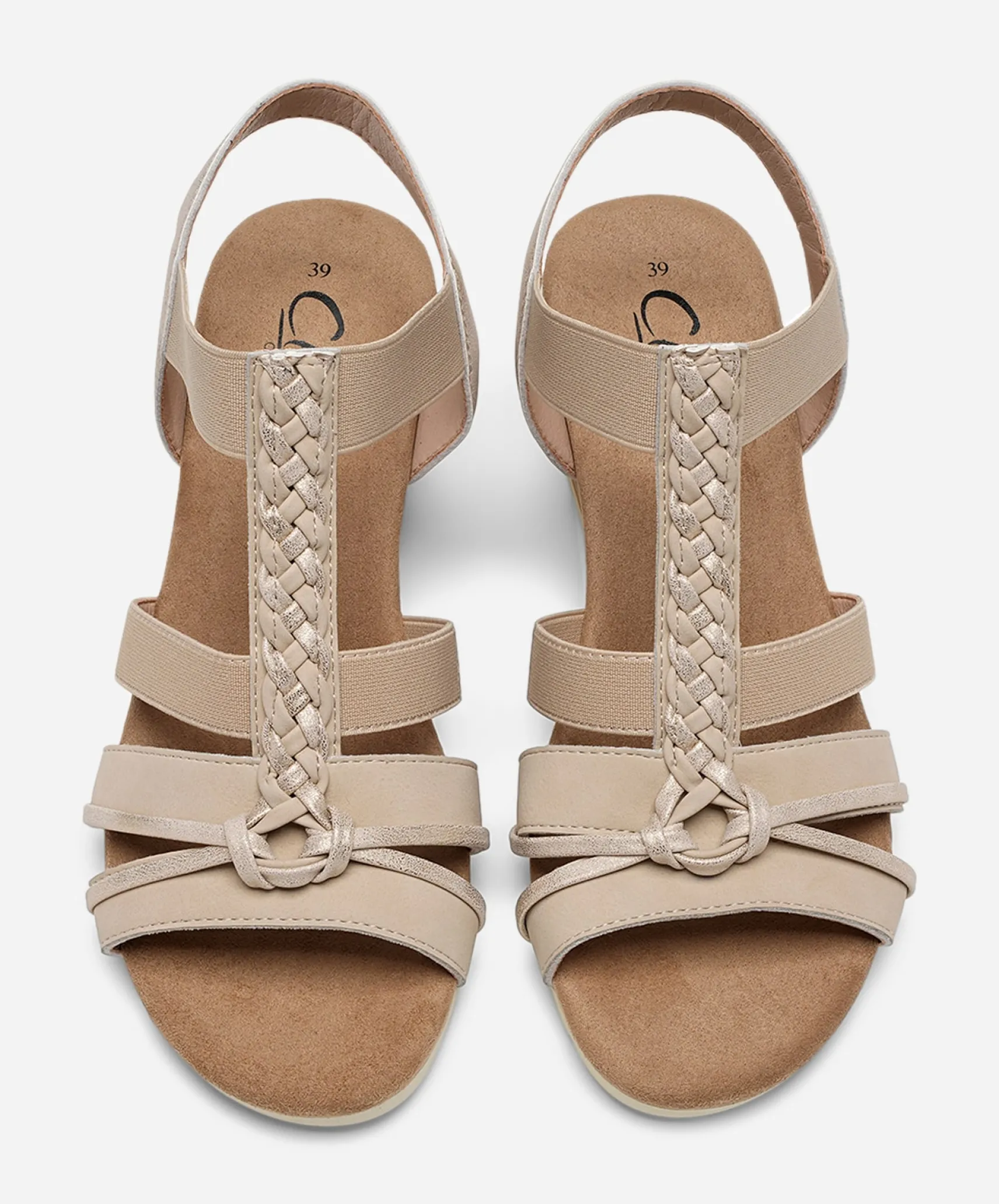 CLOU COMFORT, Sandaletter med remmar