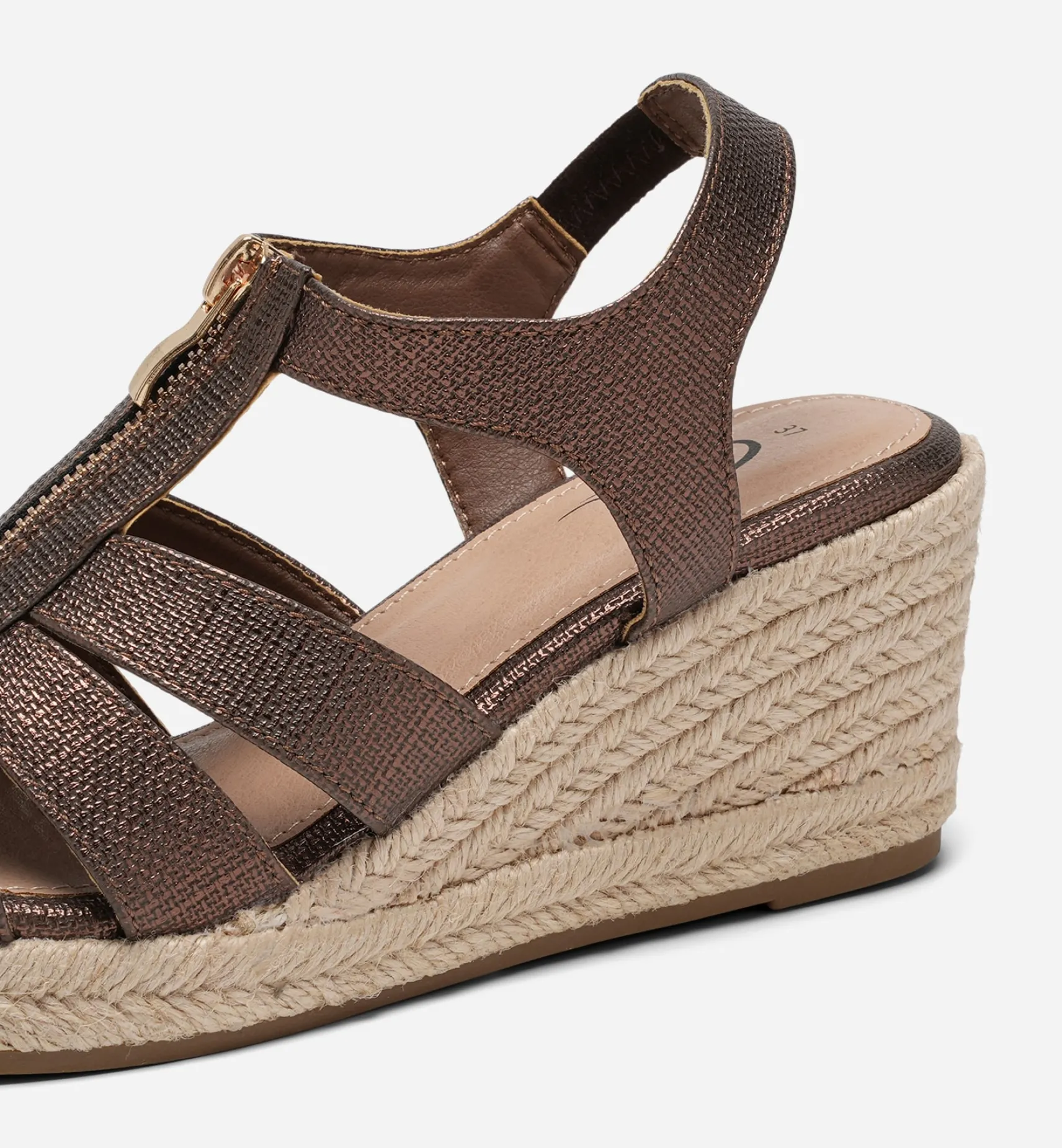 CLOU COMFORT, Sandaletter med repsula