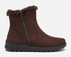 CLOU COMFORT, Varmfodrade boots med dragkedja