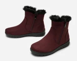 CLOU COMFORT, Varmfodrade boots med dragkedja