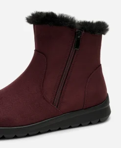 CLOU COMFORT, Varmfodrade boots med dragkedja