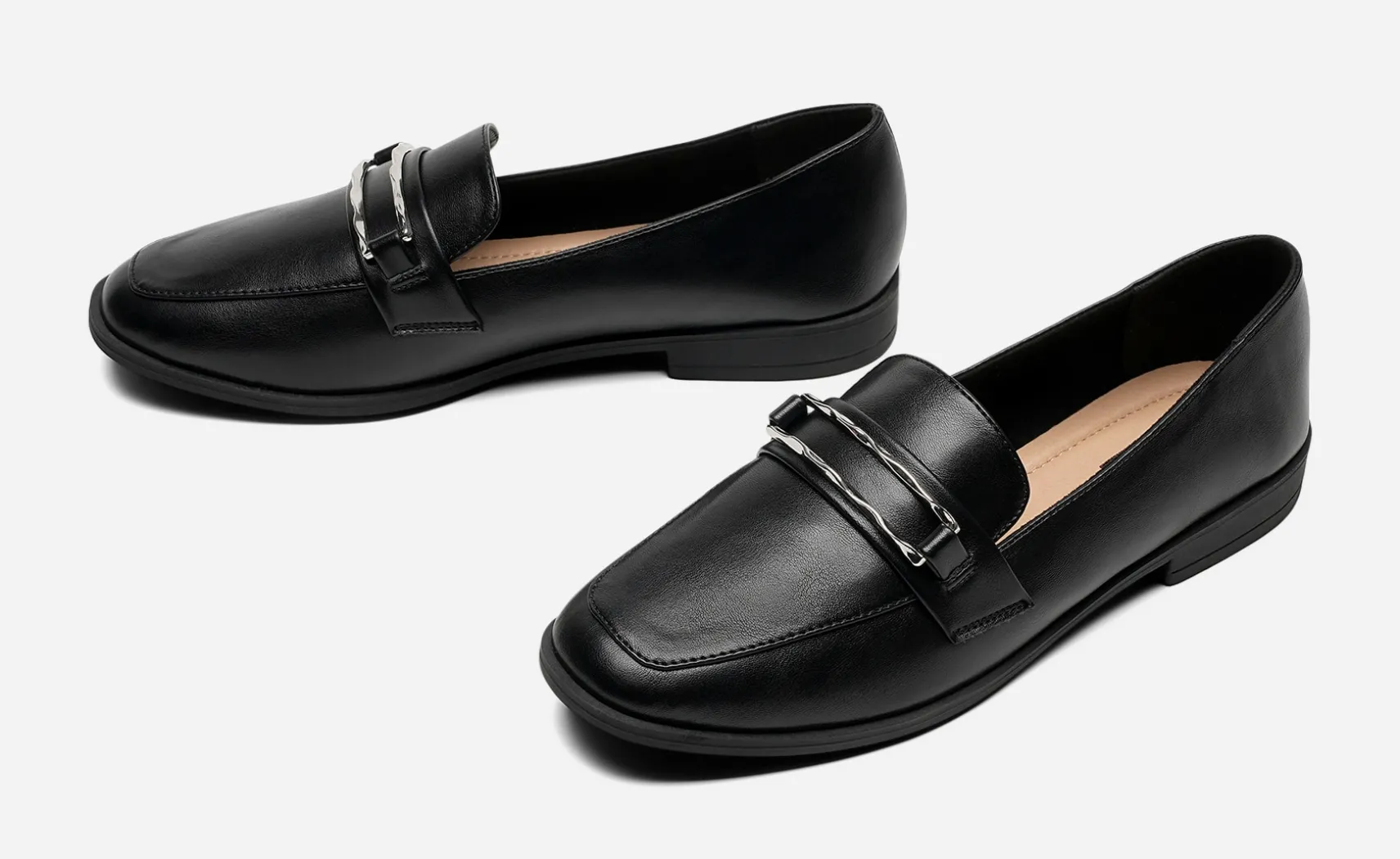 CLOU, Loafers med spänne