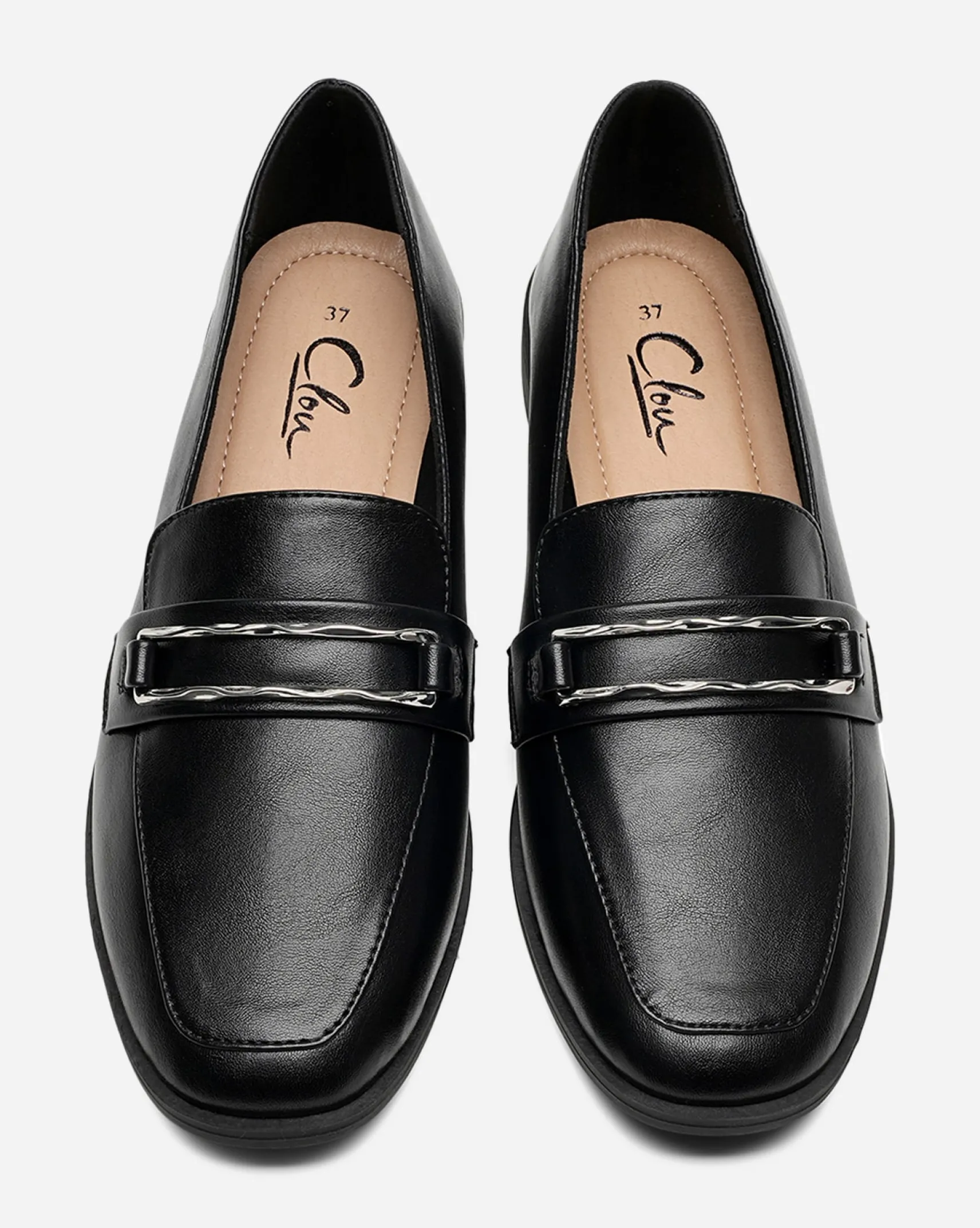CLOU, Loafers med spänne