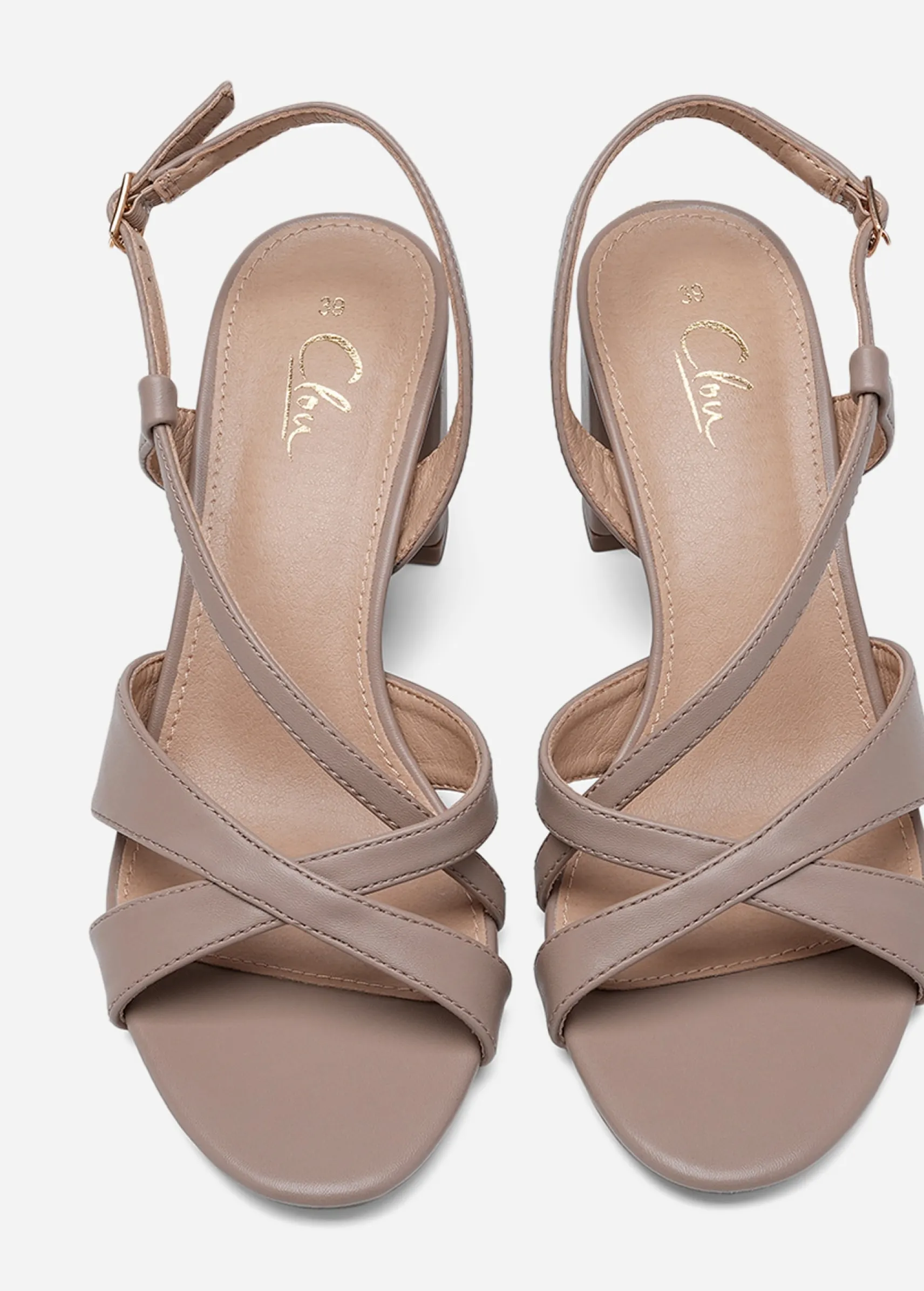 CLOU, Sandaletter med remmar