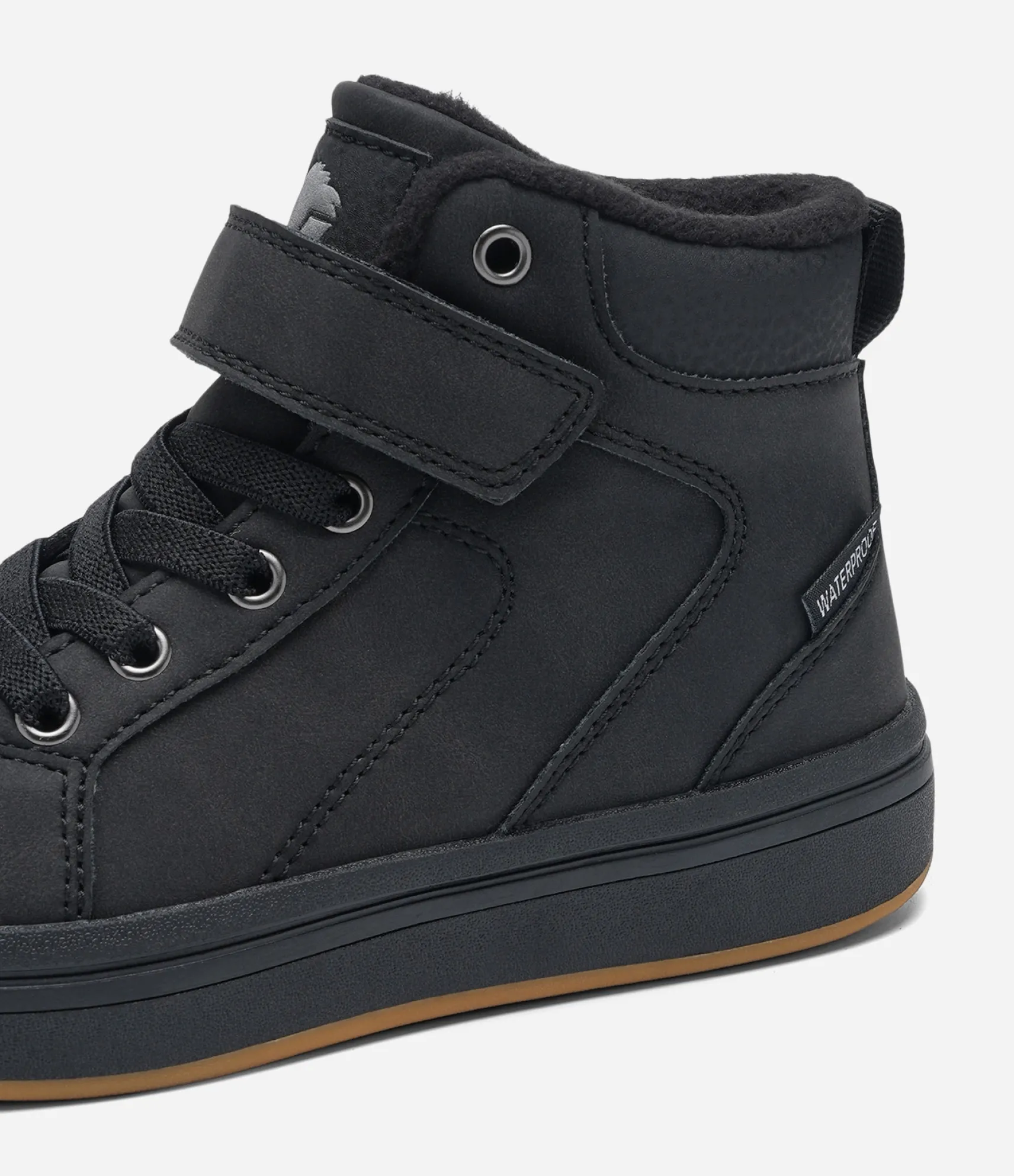 LEJON, Fleecefodrade höga sneakers waterproof