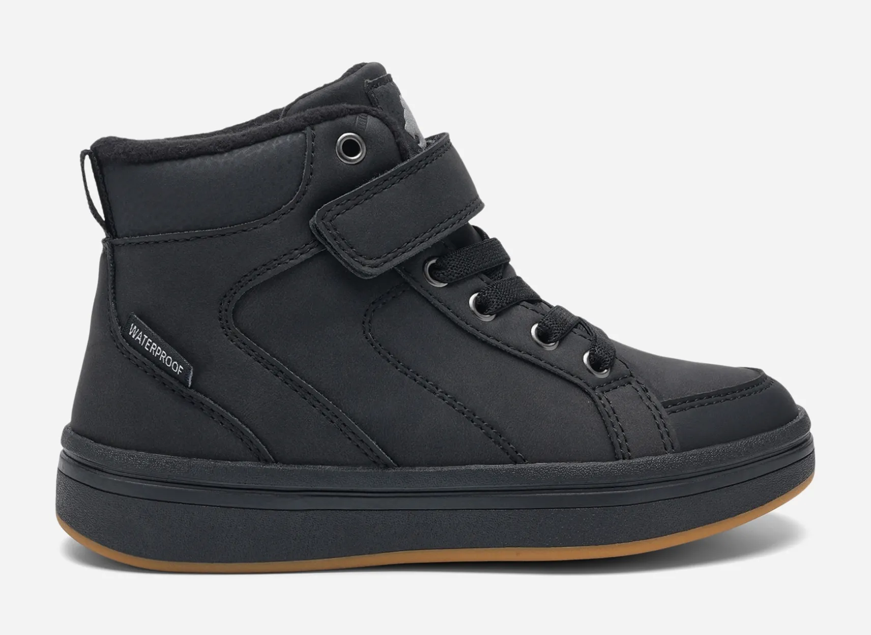 LEJON, Fleecefodrade höga sneakers waterproof