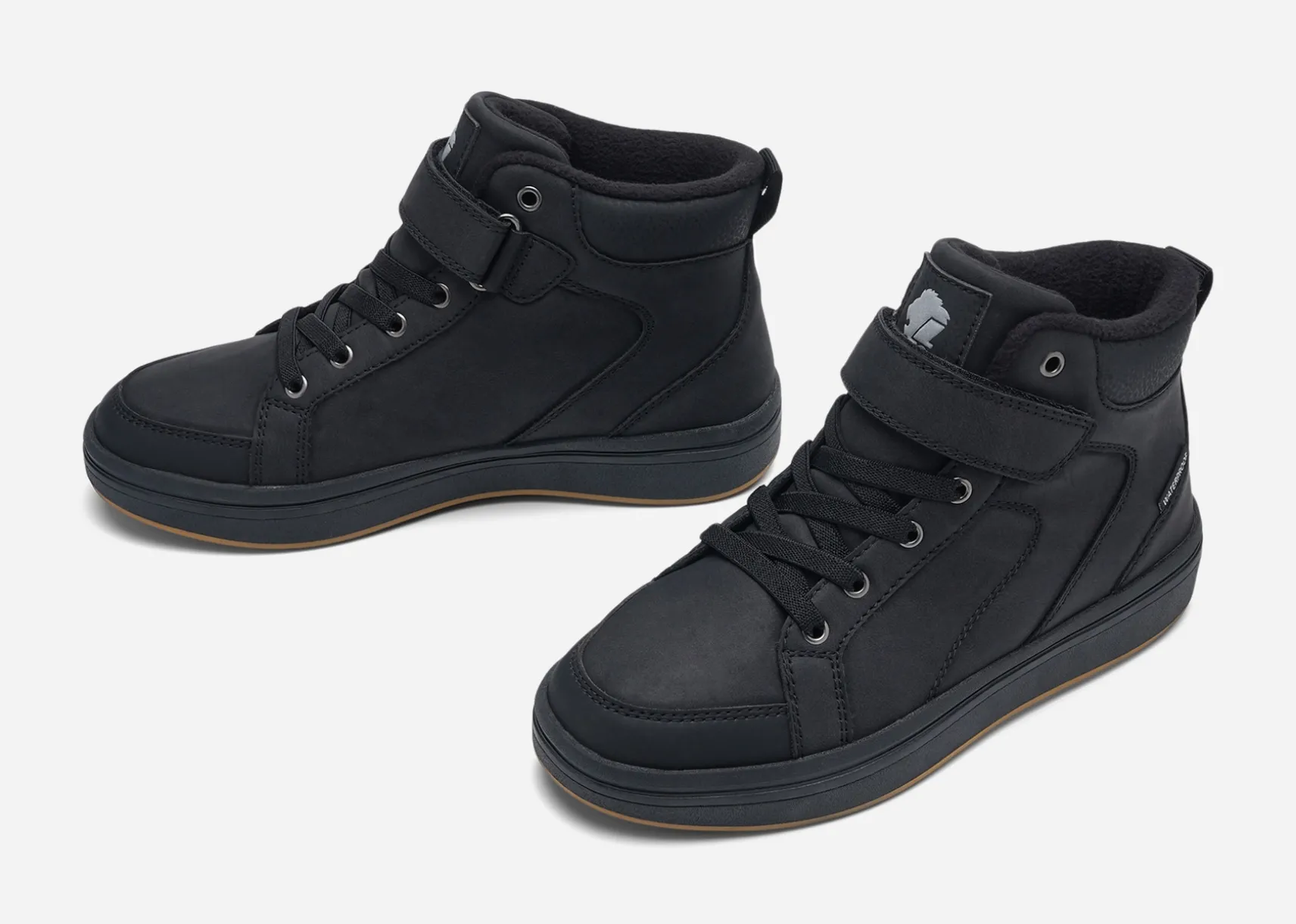 LEJON, Fleecefodrade höga sneakers waterproof