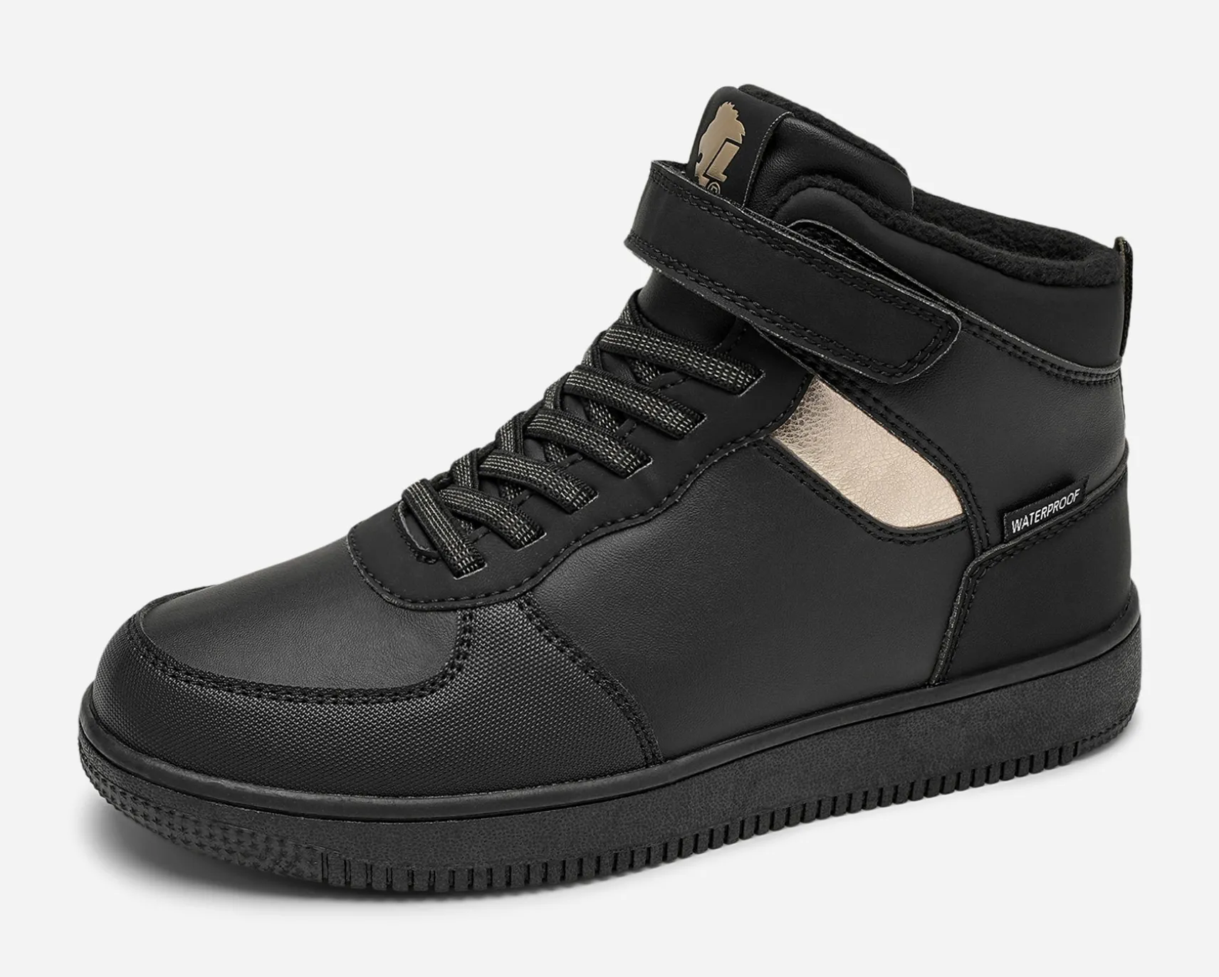 LEJON, Fleecefodrade höga sneakers waterproof