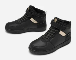 LEJON, Fleecefodrade höga sneakers waterproof
