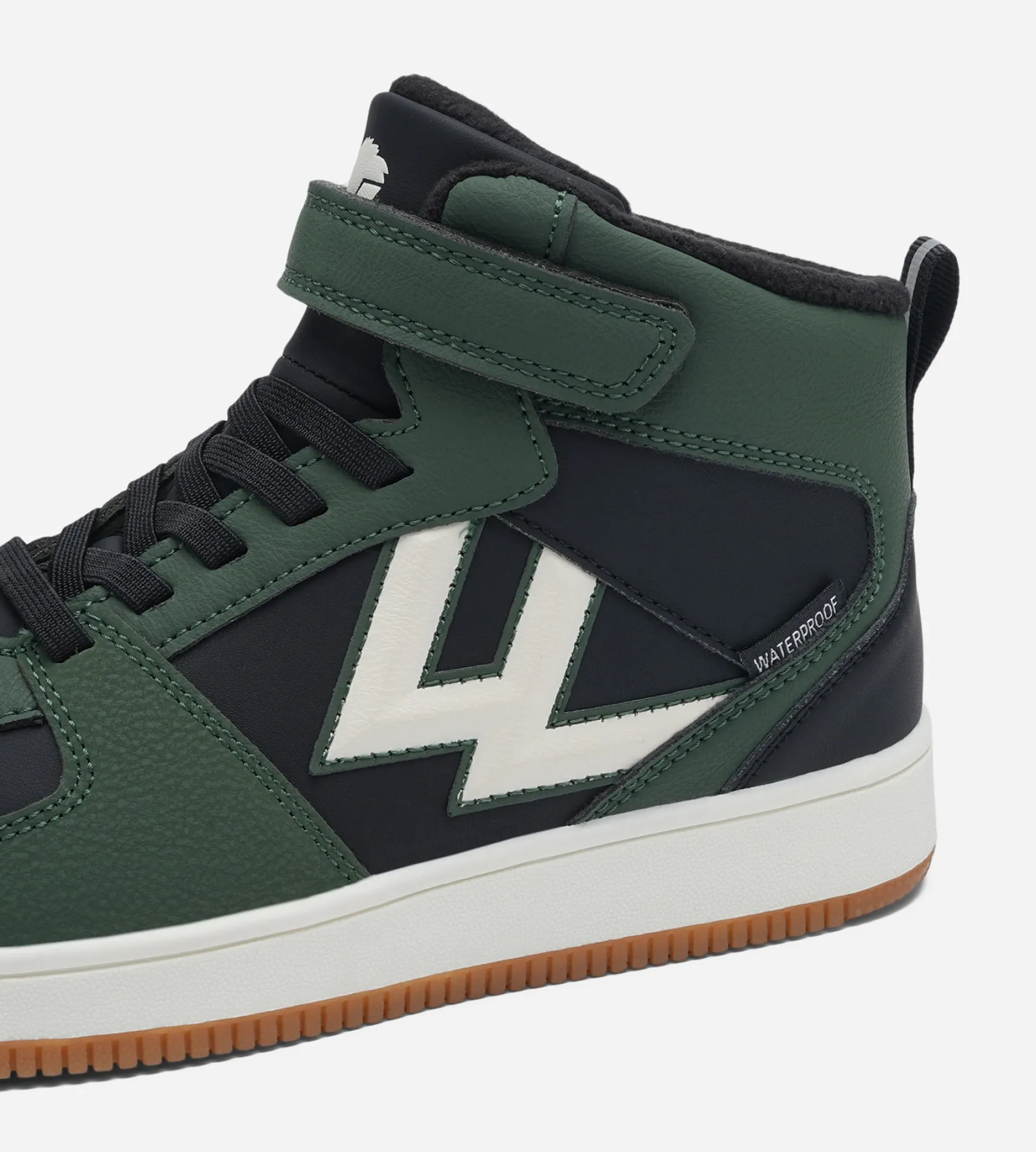 LEJON, Fleecefodrade höga sneakers waterproof