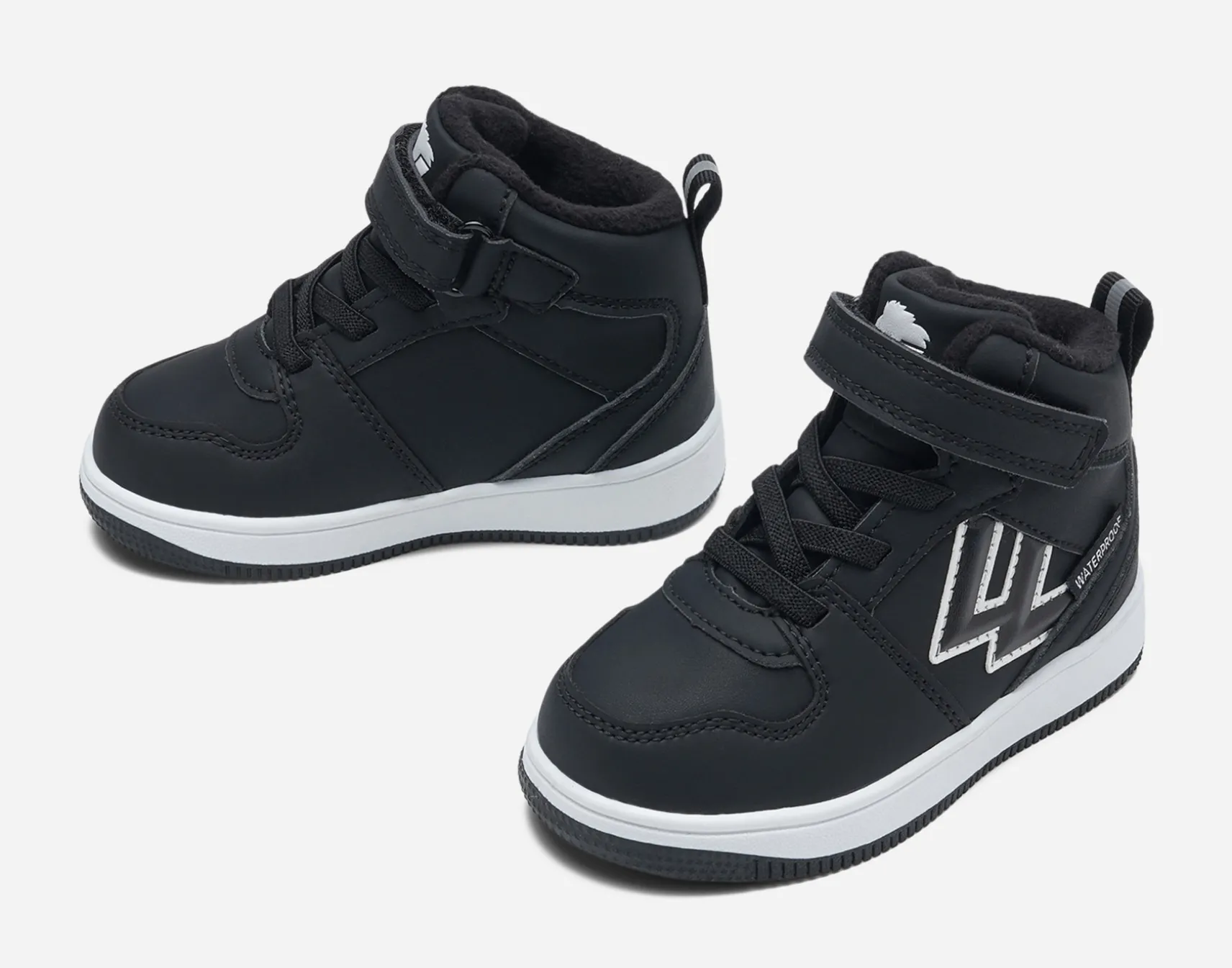 LEJON, Fleecefodrade höga sneakers