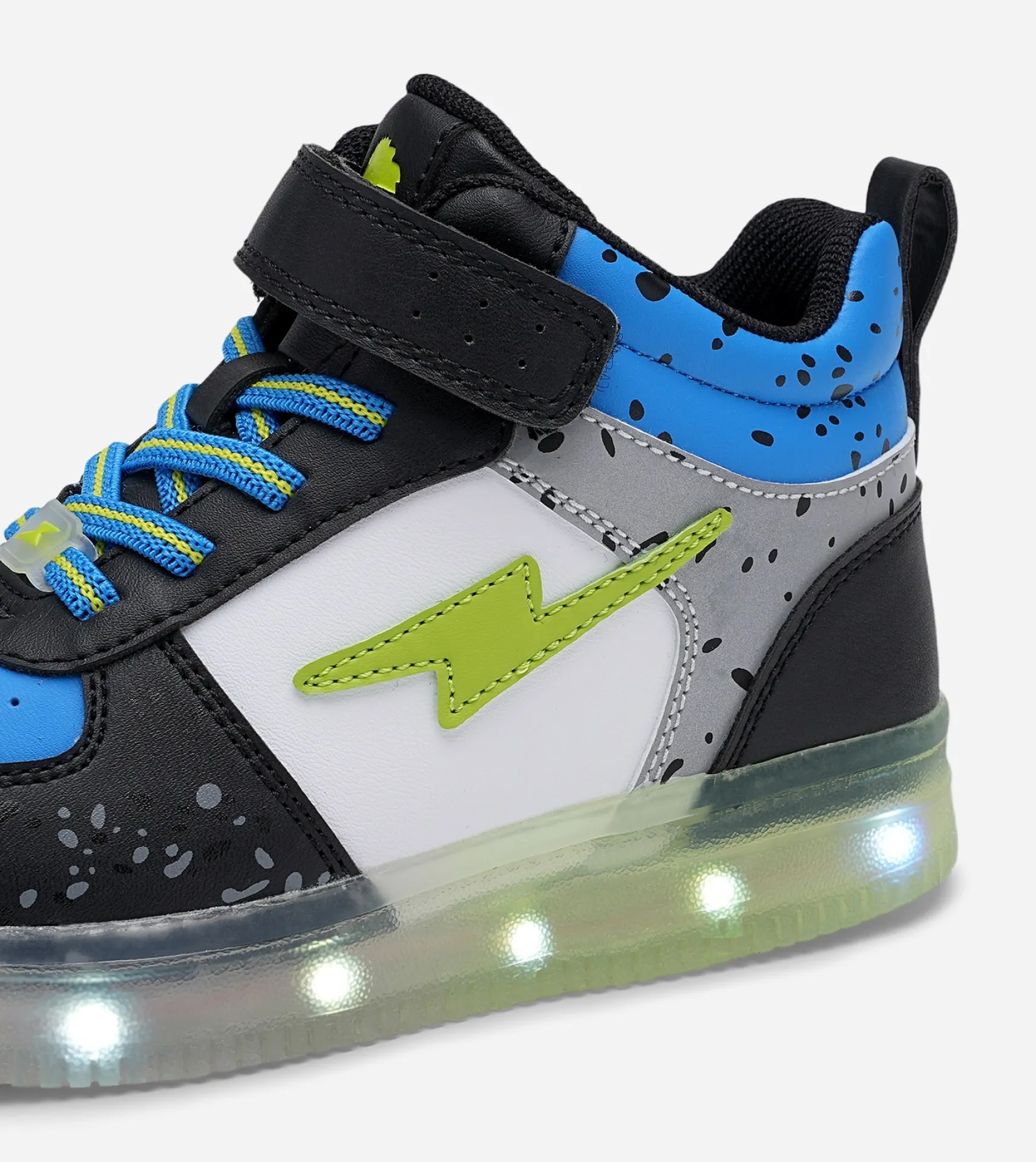 LEJON, Höga sneakers med blinkande sula