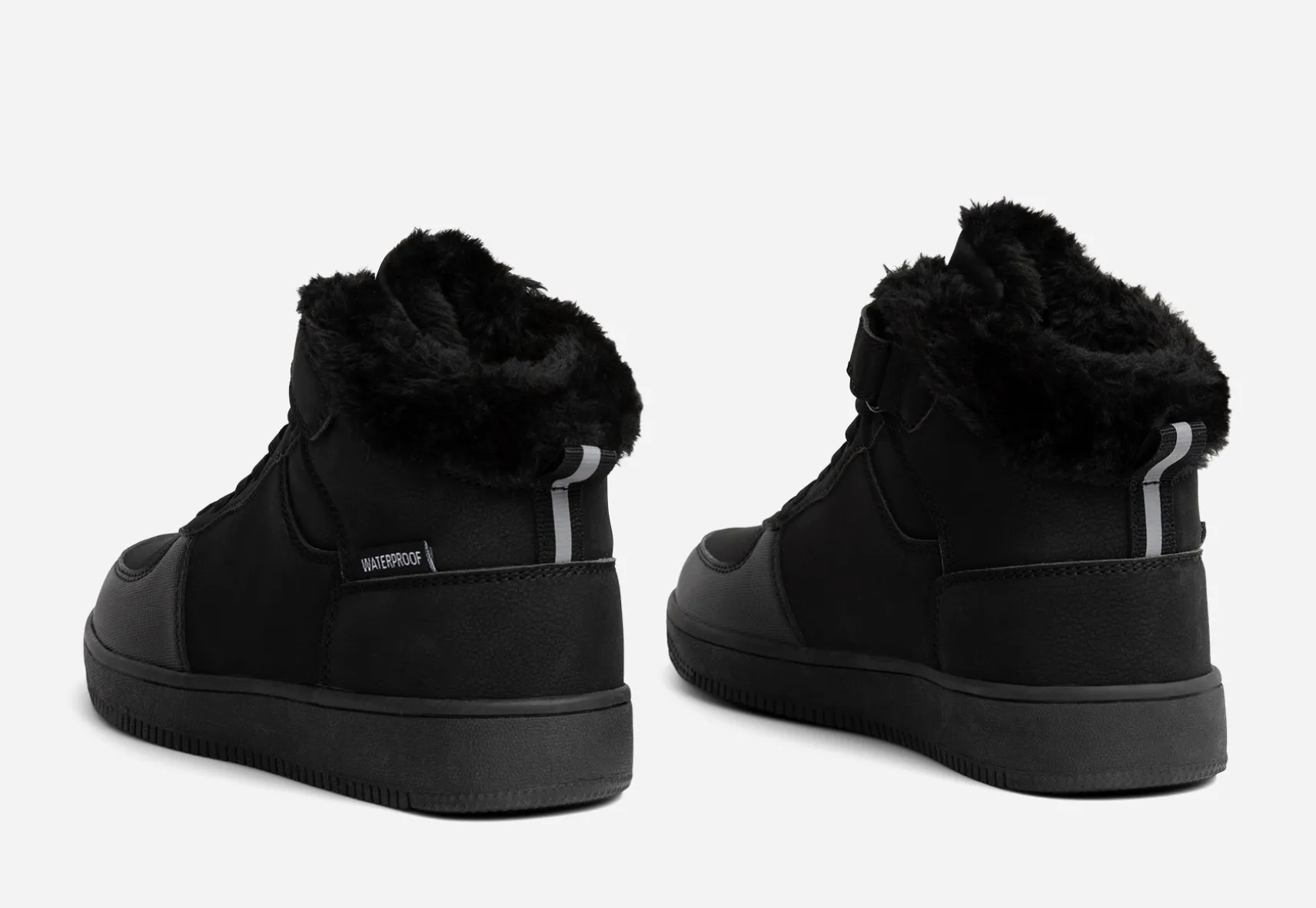 LEJON, Varmfodrade höga sneakers waterproof