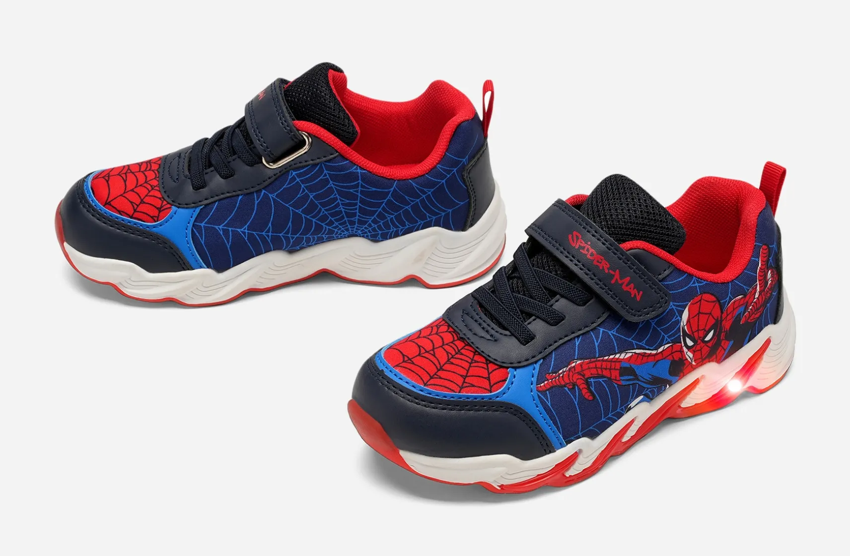 SPIDERMAN, Blinkande sneakers