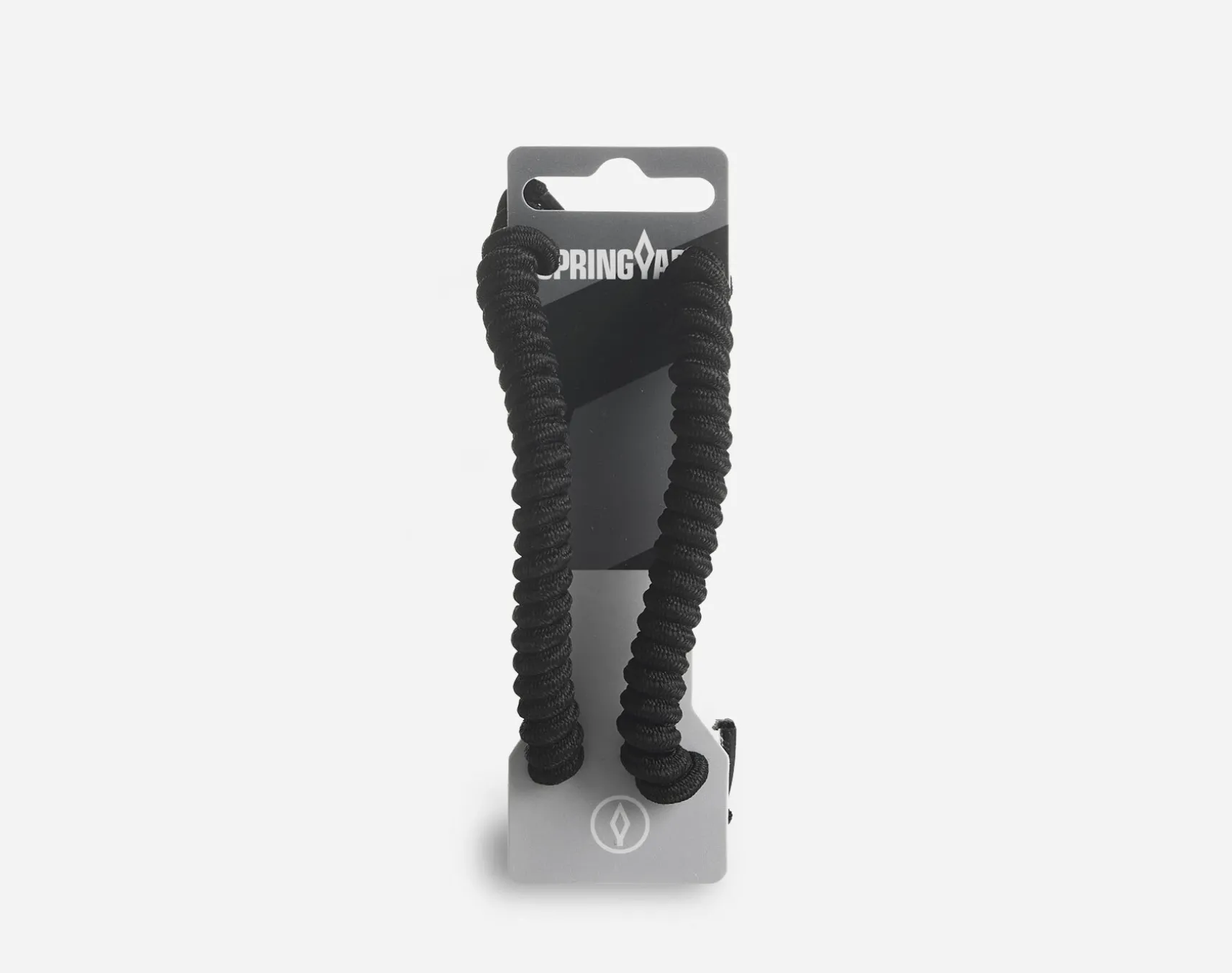 SPRINGYARD, Skosnören Svart 120cm
