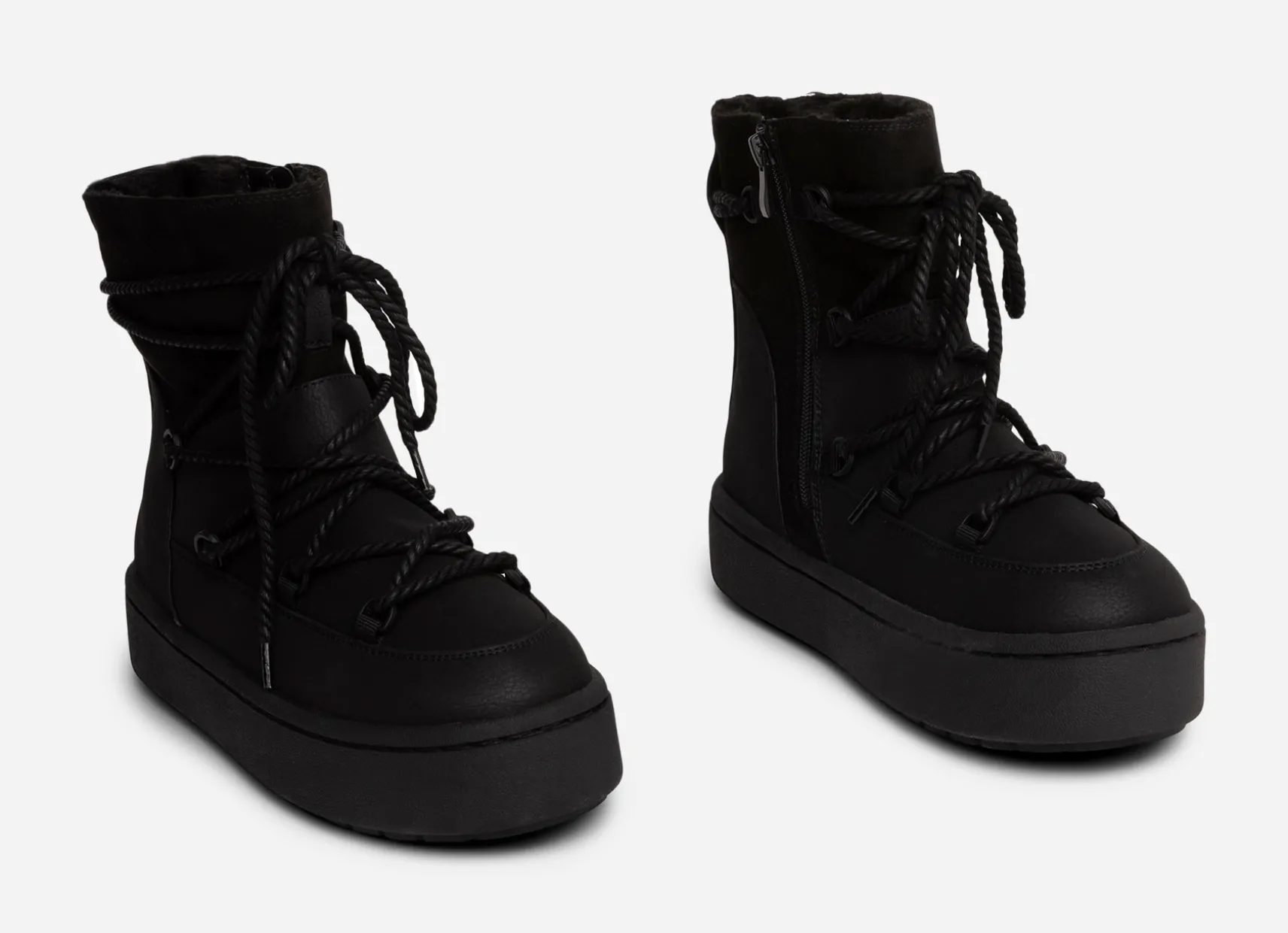 VOX, Varmfodrade boots med snörning