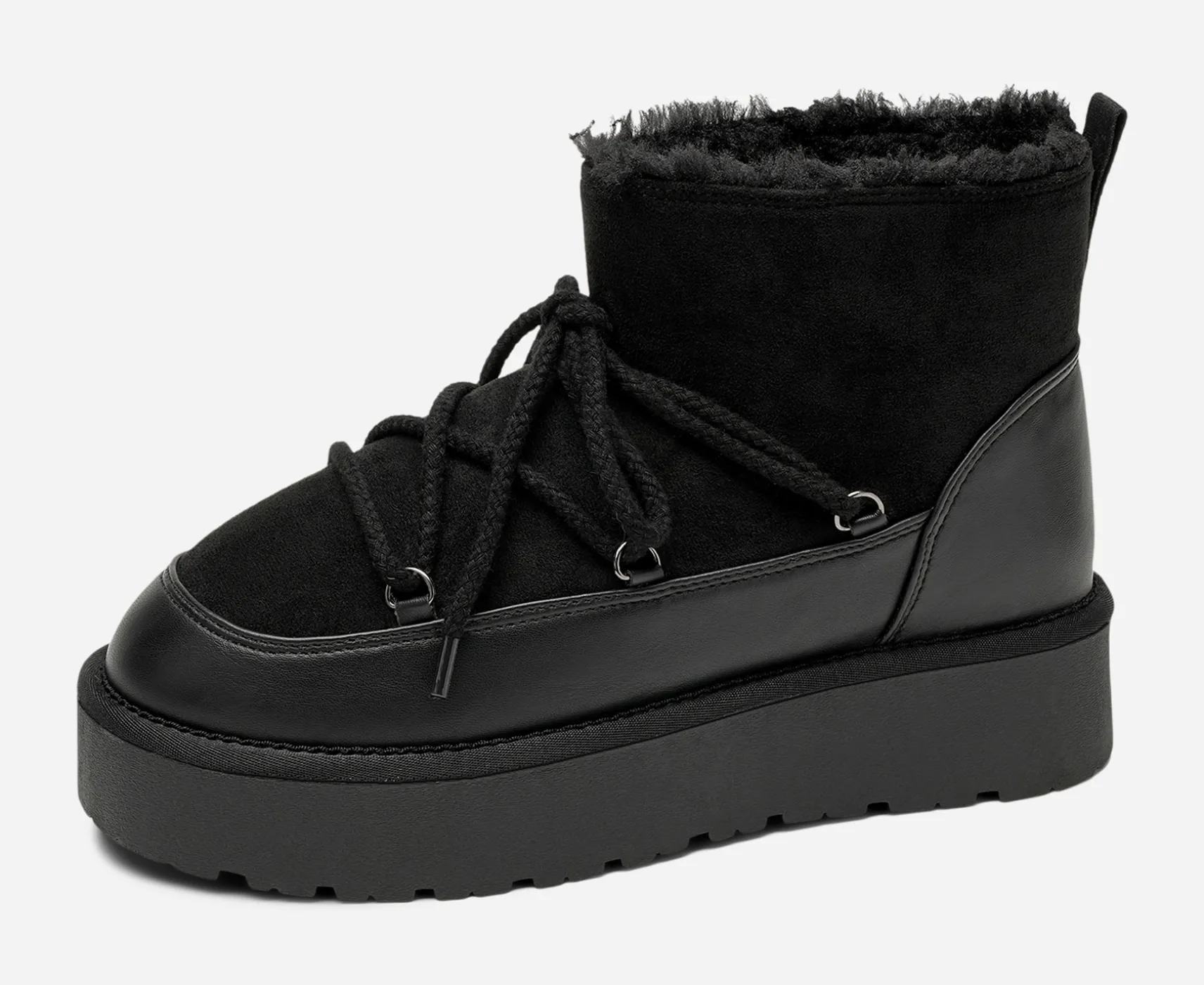 VOX, Varmfodrade boots med snörning