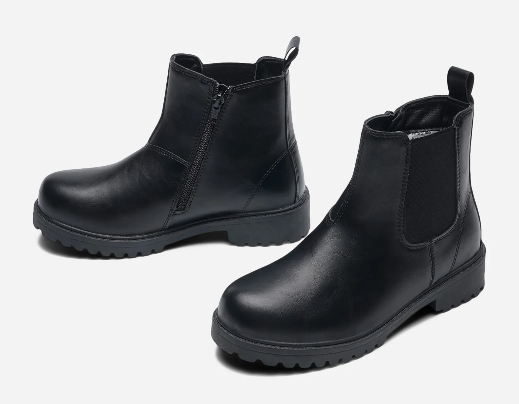 ZACK, Boots med dragkedja