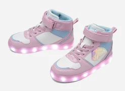 ZOEY, Höga sneakers med blinkande sula