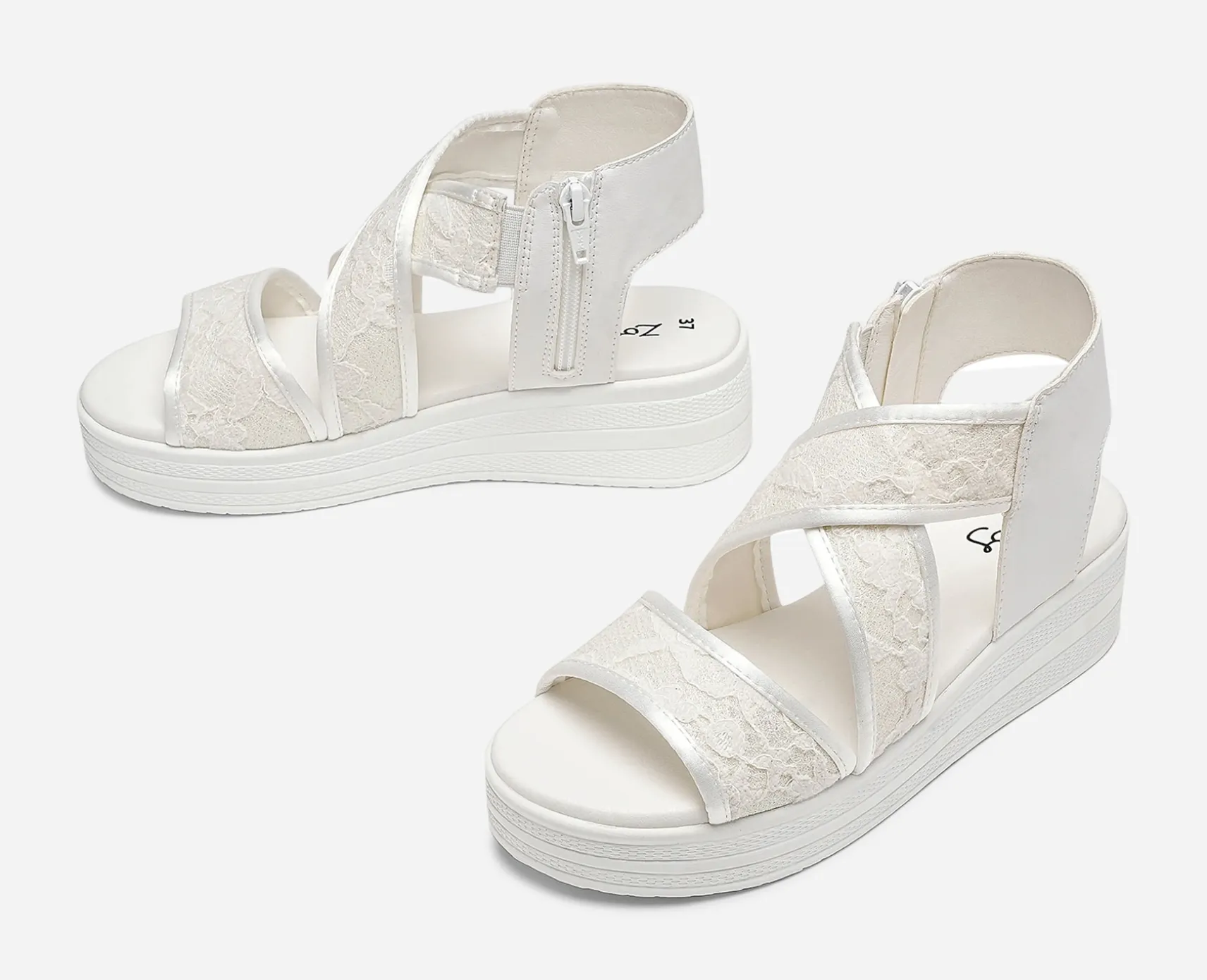 ZOEY, Sandaler med platåsula