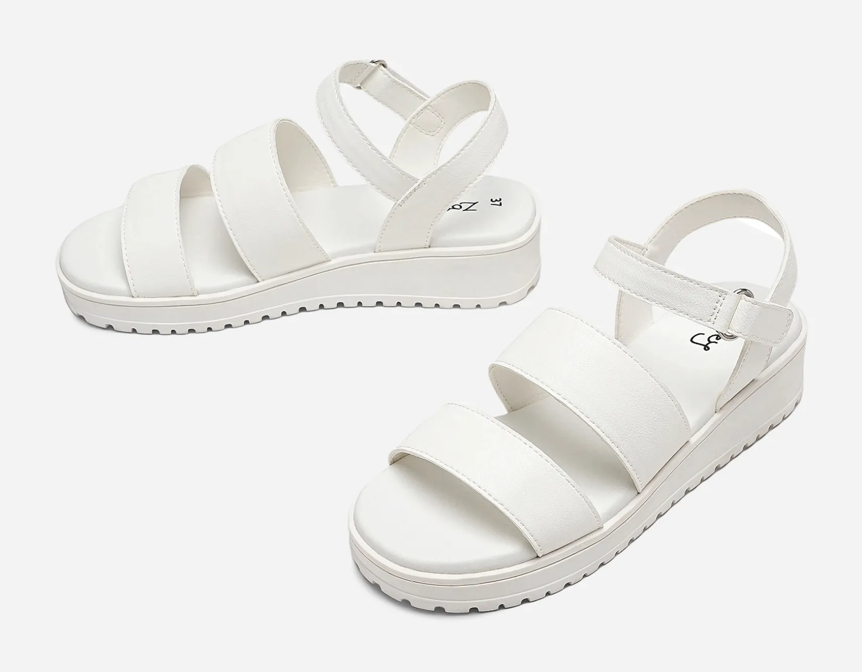 ZOEY, Sandaletter med platåsula